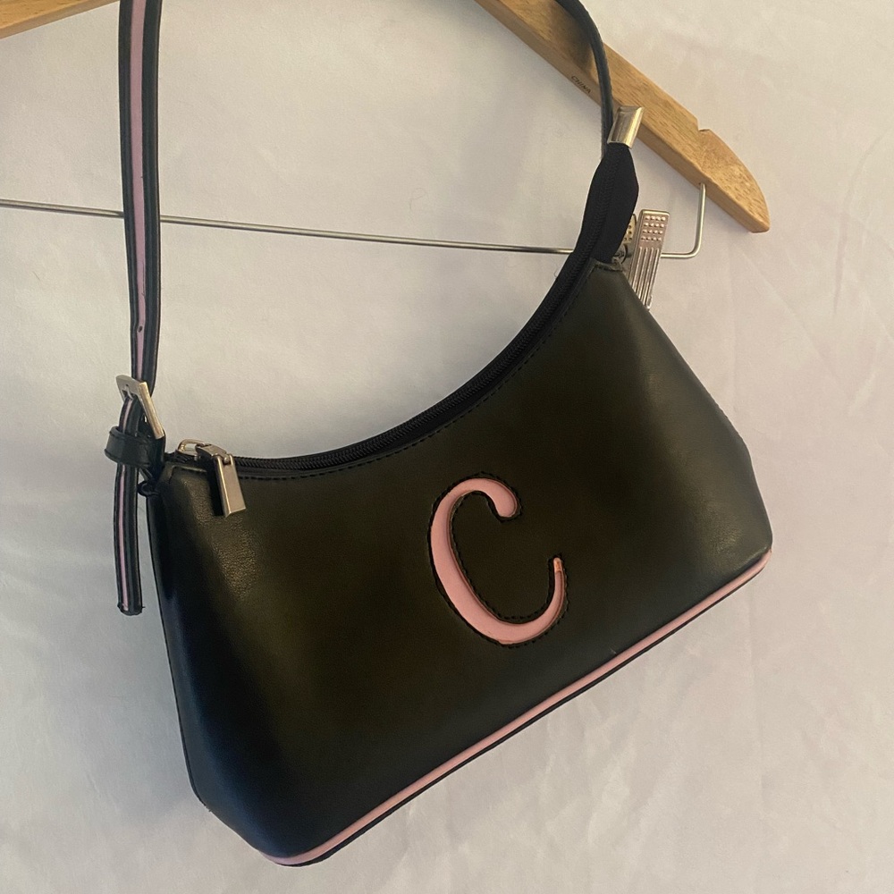 Black and Pink “C” Bag